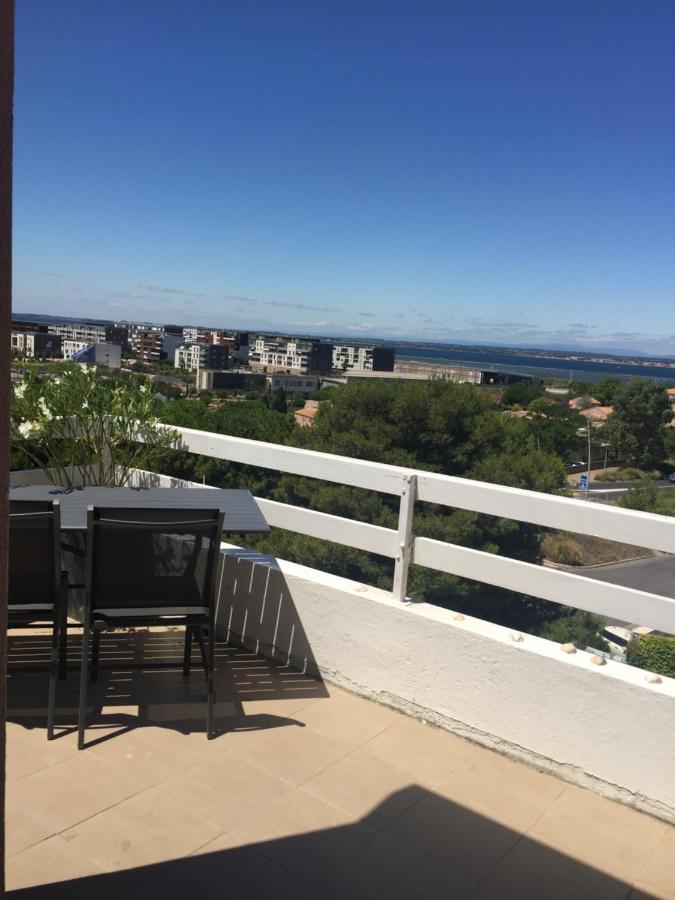 Face A La Mer Avec Piscine A Sète Exteriör bild
