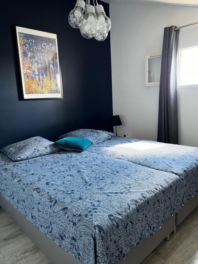Face A La Mer Avec Piscine A Sète Exteriör bild